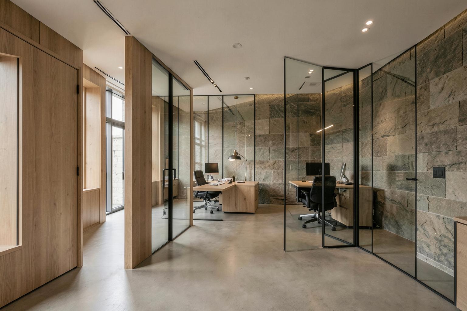 A modern accounting office